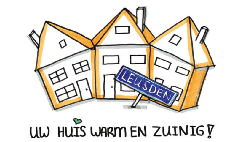 Illustratie isoleren woning